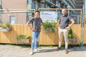 groene bouwhekken circulair hout hergebruik