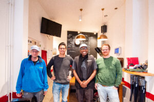 Koffiehuis Amsterdam onderhoud Groene Bouwhekken