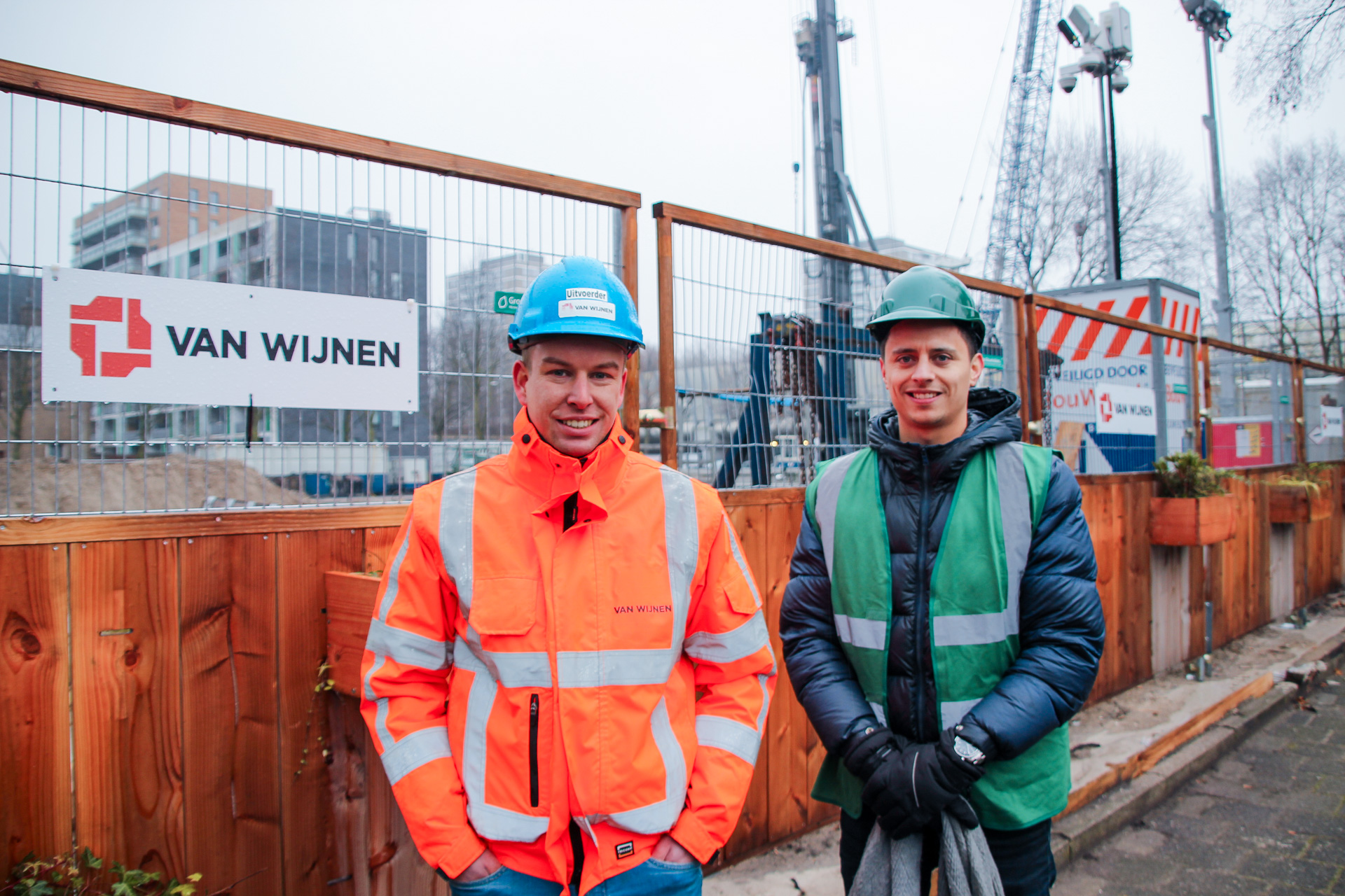 Van Wijnen Groene Bouwhekken Postjesweg Amsterdam